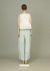 White Layered Vest Top