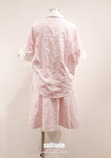 Mini Cotton Shirt Dress
