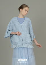 Blue Lace Fabrics Cardigan