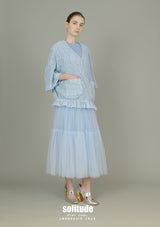 Blue Lace Fabrics Cardigan