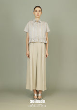 Double Pleated Wide Leg Pants