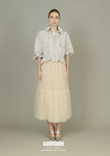 Light Weight Nylon Ruffles Jacket