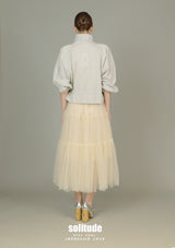 Light Weight Nylon Ruffles Jacket