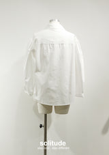 Big Flowers Woven Shirt