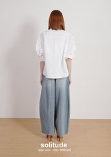 Big Flowers Woven Shirt