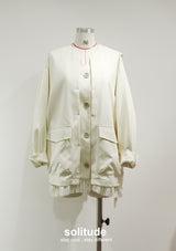 Off-white Boxy Woven Jacket