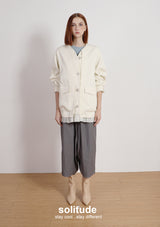 Off-white Boxy Woven Jacket