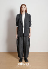 Charcoal Beaded Suit Jacket