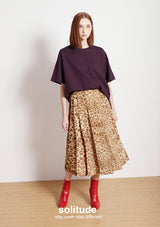 Wine Red Oversized Tee