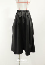 Black Long Culottes