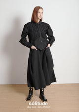 Black Lace Trimes Shirt