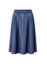 Unwashed Wide Legs Skirt