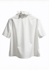 White Hand-Embroidered Shirt