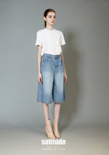 White Origami Patchwork Tee