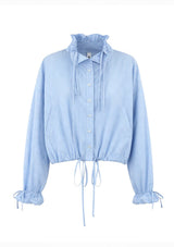 Easy Striped Shirt like Jacket