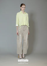 Neon Drawstring Woven Shirt