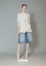Quarted Sleeve Blazer