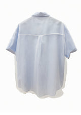Blue Double-Layer Shirt