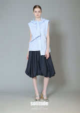 Striped Sleeveless Woven Top
