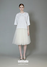 Off-White Gauze Skirt
