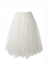 Off-White Gauze Skirt