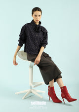 Stewardess-Styles Denim Shirt
