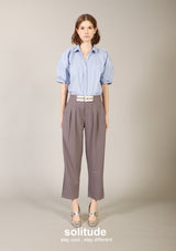 Grey Belt Trousers