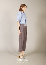 Grey Belt Trousers