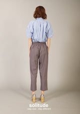 Grey Belt Trousers