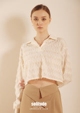 Cropped Woven Top