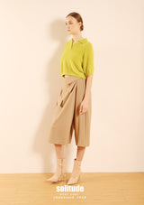 Khaki Skirt Pants