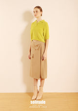 Khaki Skirt Pants