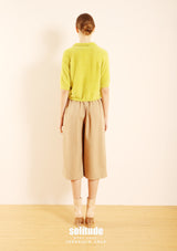 Khaki Skirt Pants