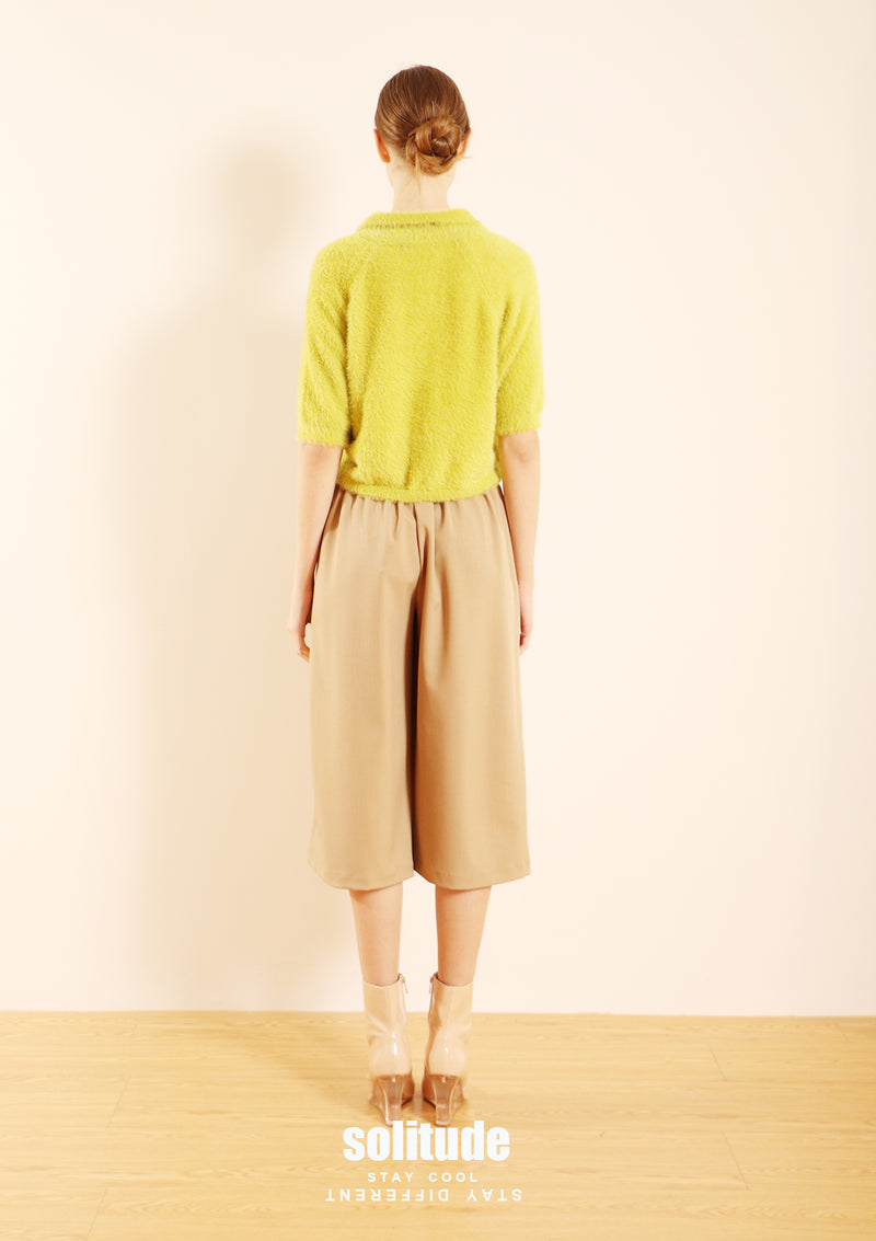 Khaki Skirt Pants