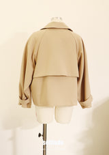 Beige Layered Jacket