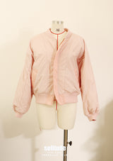 Pink Reversible Army Oversized Jacket