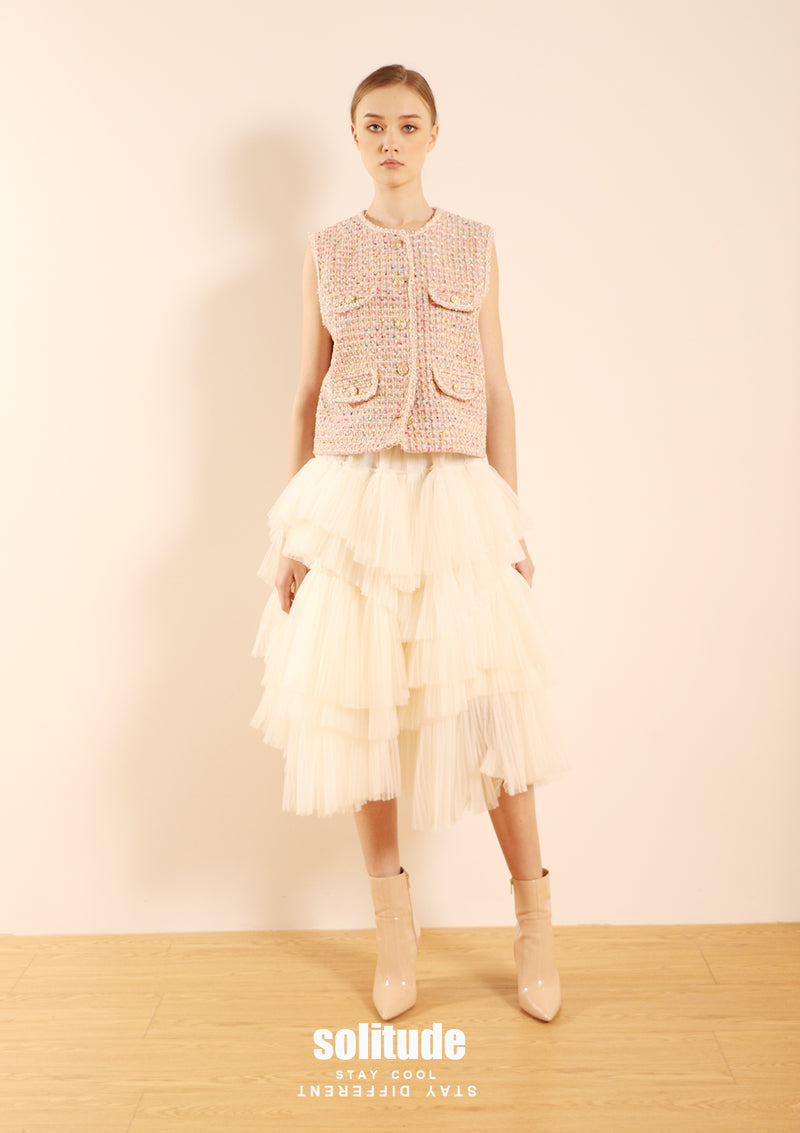 Off White Tutu Skirt