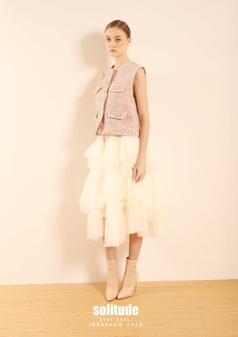 Off White Tutu Skirt