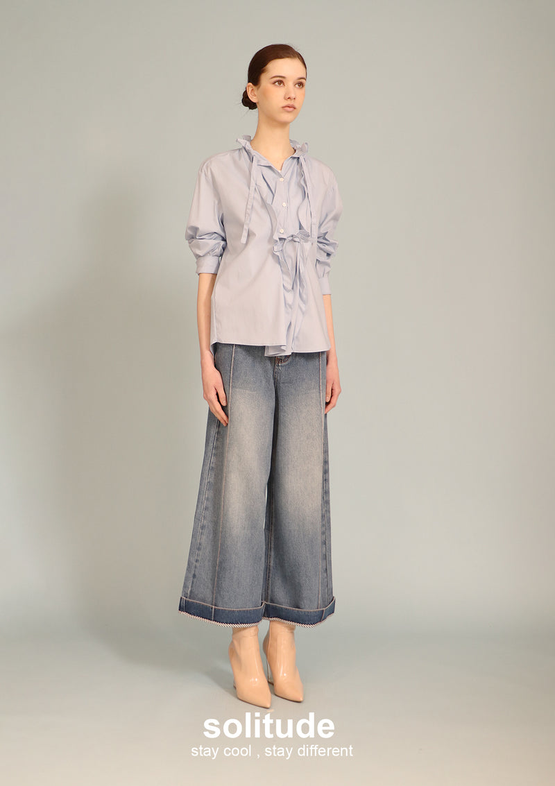 Powder Blue Stylish Shirt
