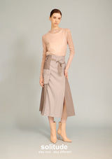 Grey Big Pockets Skirt