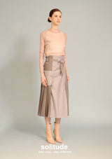 Grey Big Pockets Skirt