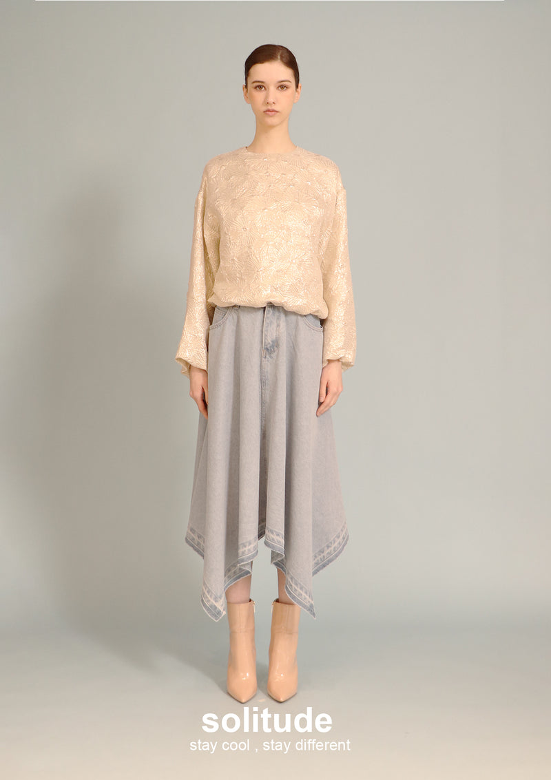 Bubble Woven Top