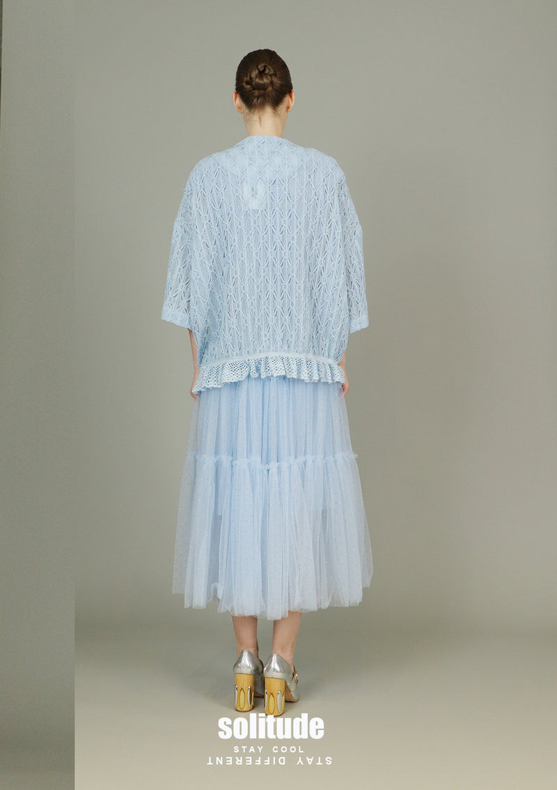 Blue Lace Fabrics Cardigan