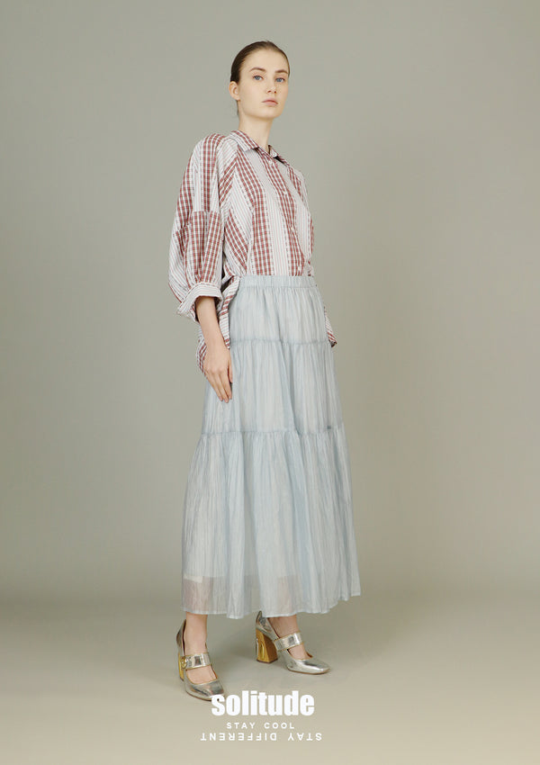 Checkered Spring Colour Woven Shirt