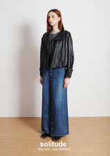 Black Faux Leather Jacket