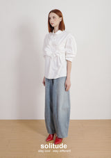 Big Flowers Woven Shirt