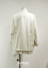 Off-white Boxy Woven Jacket