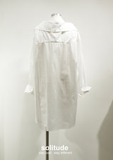 White Multi Layered Shirt Dress