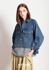 Blue Denim Ocersized Jacket