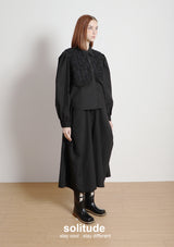 Black Lace Trimes Shirt